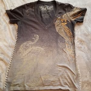 V-Neck T-Shirt Size Large Like New!